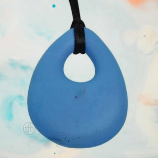 Oval Chewy- Sky Blue, by Chu Buddy