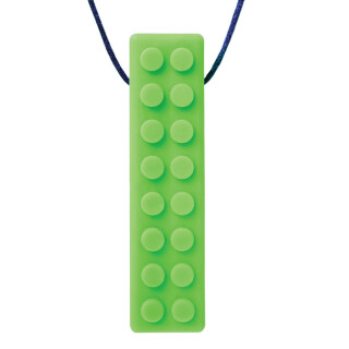 Brick Stick Necklace Lime Green