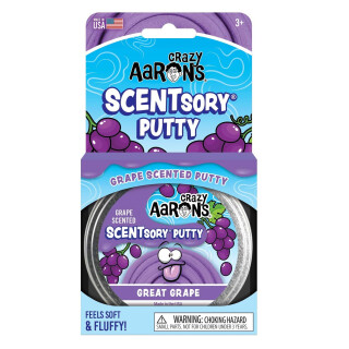 Crazy Aaron's Great Grape SCENTsory Putty®- LIMITED SUPPLY