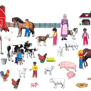 Farm Playboard Set