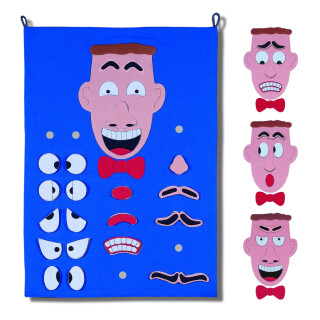 Mr Fuzzy Face - Story Telling Sensory Toy