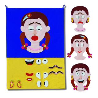 Felt Facial Expressions 