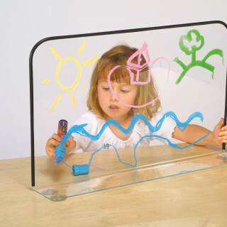 Clear Acrylic Corral or Desktop Panel