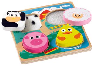 Tactile 3D Puzzle Shapes & Feel - Farm