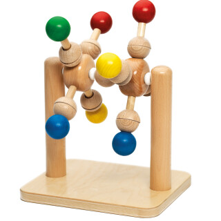 Tabletop Popping Musical Windmill