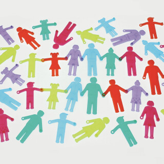 Sillishapes Linking People - Sorting Sensory Toy