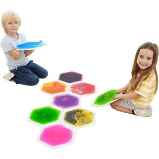 Sensoriska Plattor Mini Hexagon