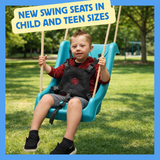New! Teal Teen Full Support Swing Seat