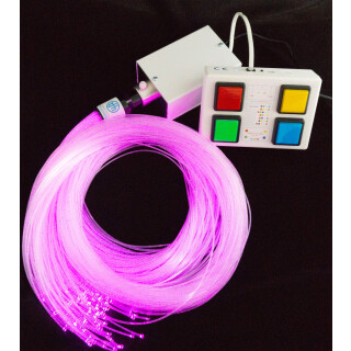 Interactive Fiber Optic Spray
