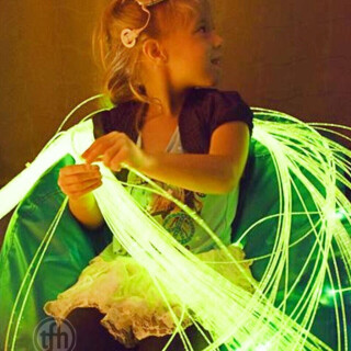 Interactive Fiber Optic Spray - 200 Tails