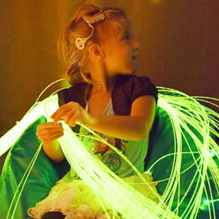 Fibre Optic Strings, 200 Tails, 2m long