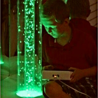 Interactive, Water Bubble Tube ~ 70" Tall