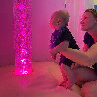 Bean Bag for a Bubble Column