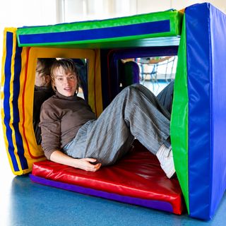 Folding Mirror Den & Play Mat