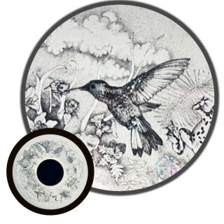 Projector Wheel, Black & White Wild Life