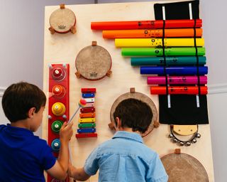Percussion Junction Music Wall Panel