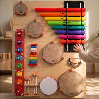 Percussion Junction Music Wall Panel