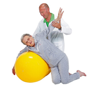 Yellow Medium Peanut Ball