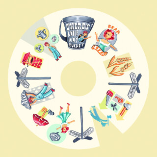 SNAP Wheels:- Style: There's a Hole in My Bucket Wheel - LIMITED SUPPLY