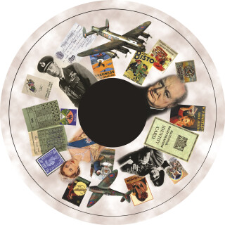 6 Inch Projector Wheel - Down Memory Lane Scene