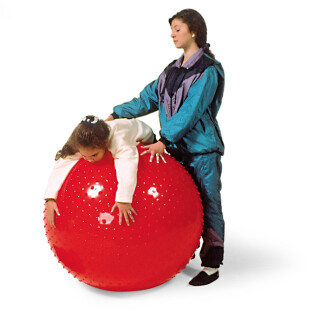 Large Therapy Sensory Ball, Red