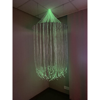 Spegelfäste rund fiberoptik (exkl fiberoptik)