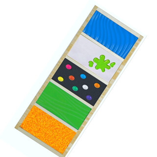 Tactile Discovery Wall Green