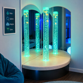 Bubble Tube Curved Sensory Corner