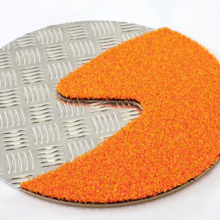 Tactile Circles: Bespoke Double Textured Surface