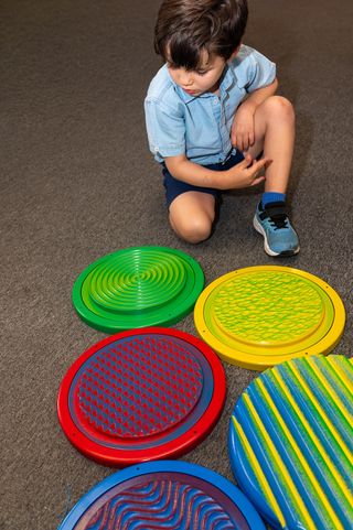 Tactile Wall Spinner - Set of 4