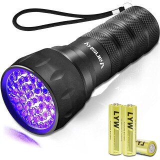 Handheld Blacklight Ultraviolet Flashlight 