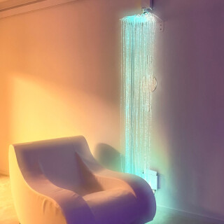 Transparent Fibre Optic Shelf