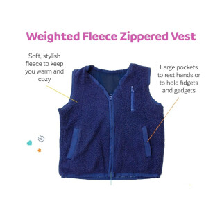 Weighted Zipper Vest:- Size: Large