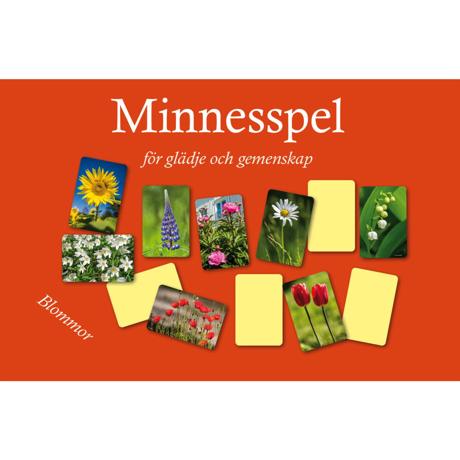 Minnesspel - Blommor