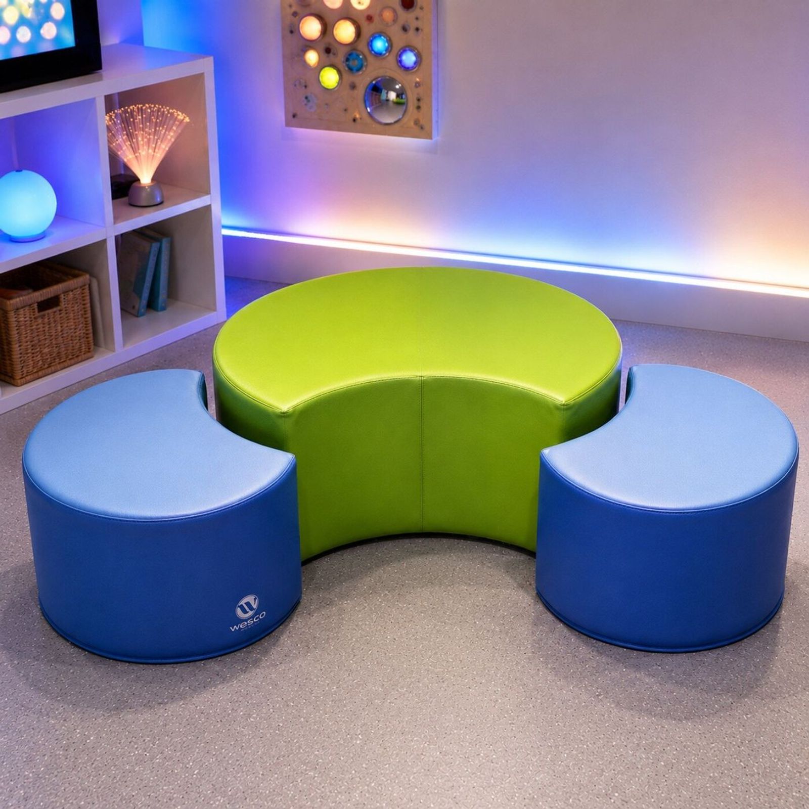 Positioning Pouffe Set – Seat, Rocking & Movement Therapy Furniture
