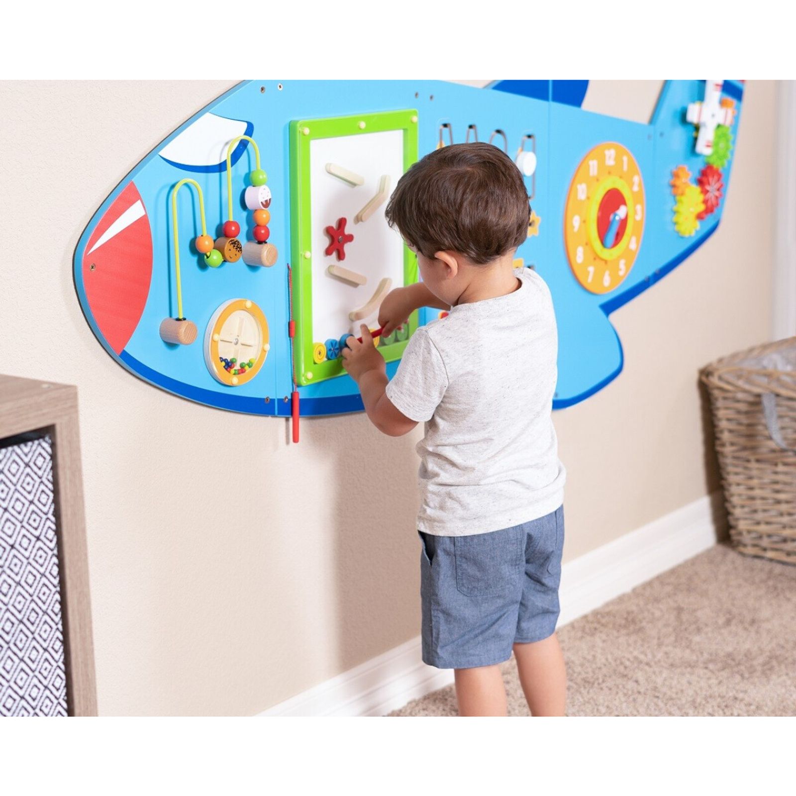 Airplane Activity Wall Panel - Drop Ship   