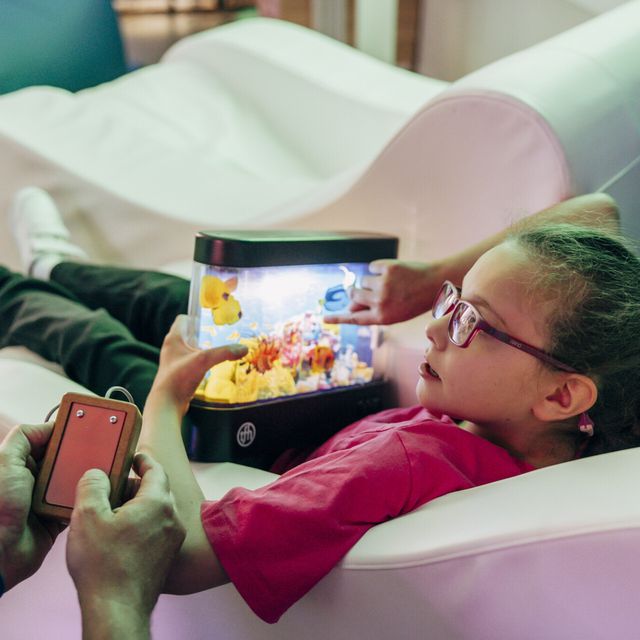 Kontaktstyrd Vibrerande kudde