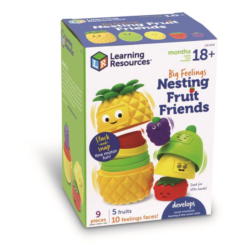 Big Feelings Nesting Fruit Friends - LIMITED SUPPLY