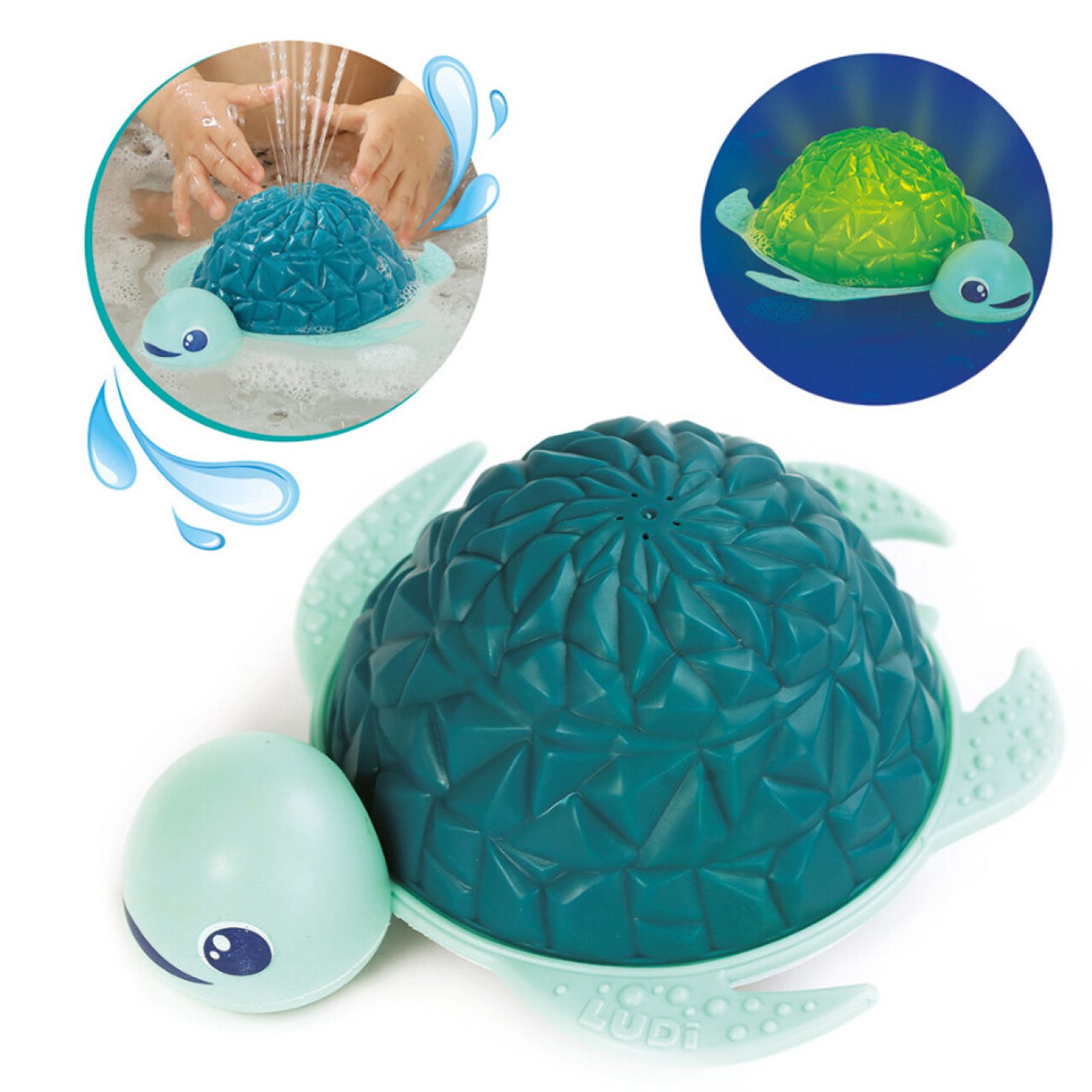 Lysande badsköldpadda