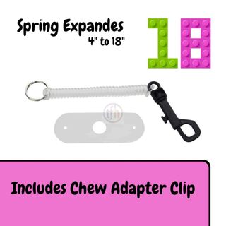 Clear Spring + Black Clip
