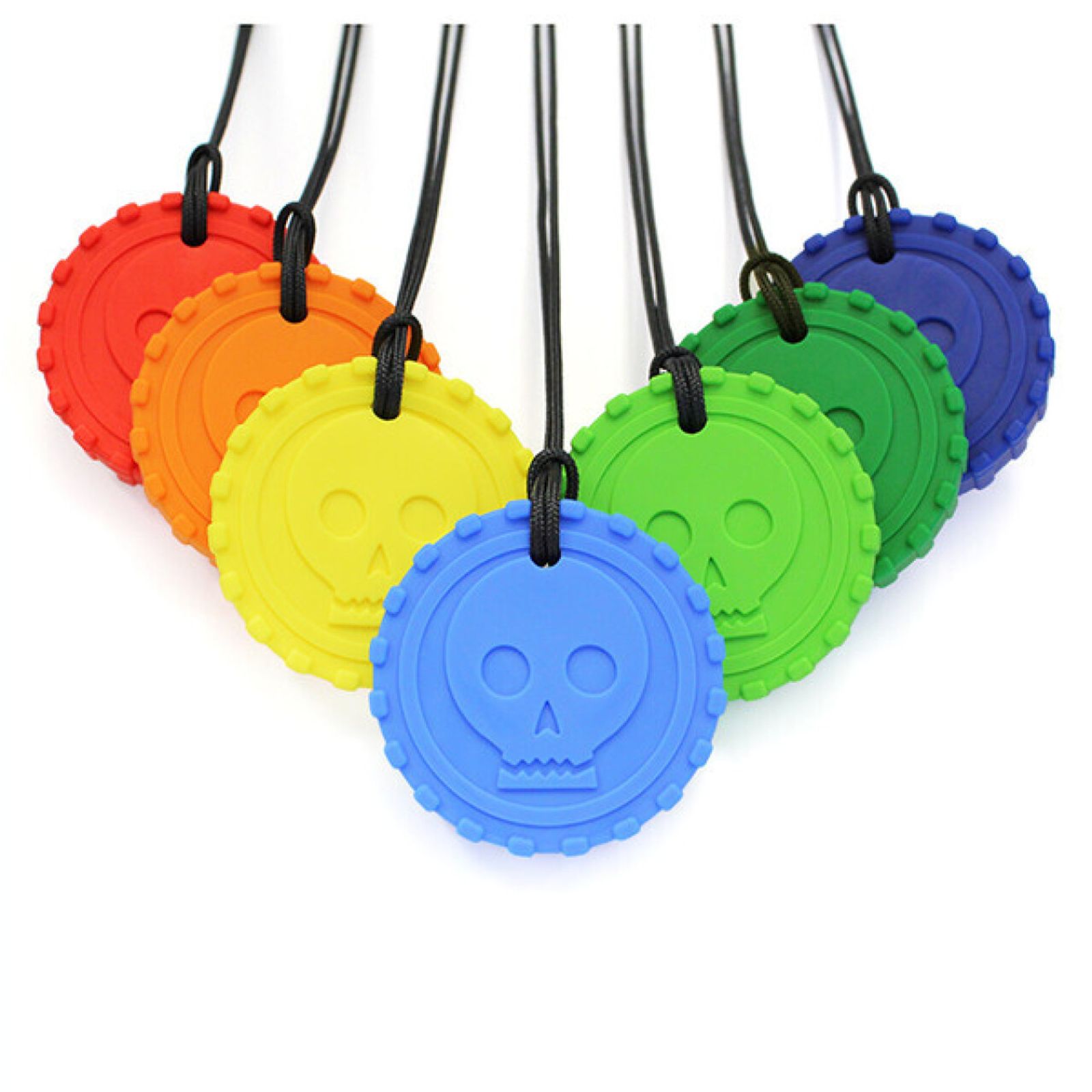 Pirate Coin Chew Necklaces