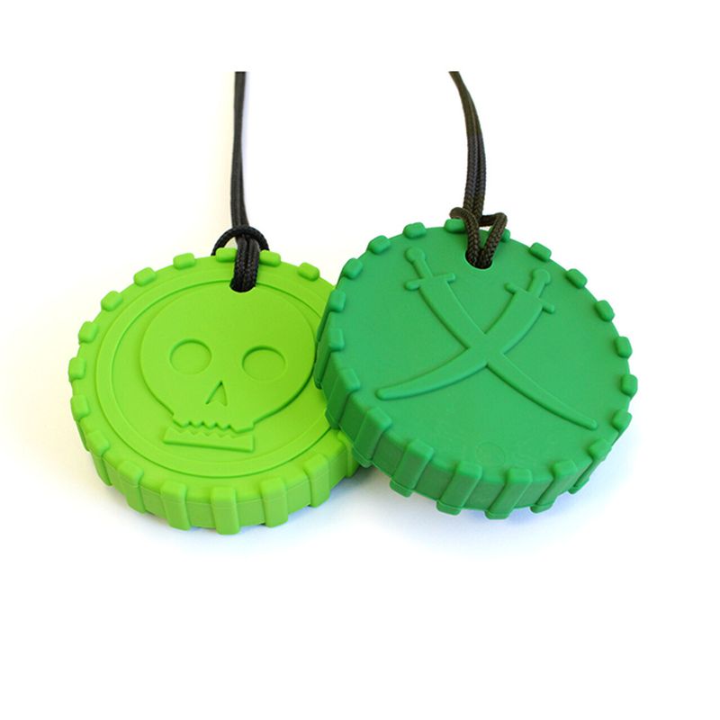 Pirate Coin Chew Necklaces