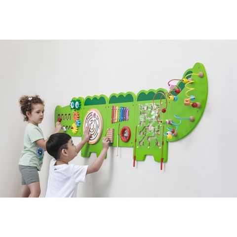 Crocodile Activity Wall Panel