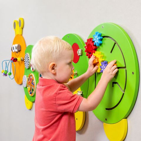 Caterpillar Sensory Activity Wall Panel & Busy Board