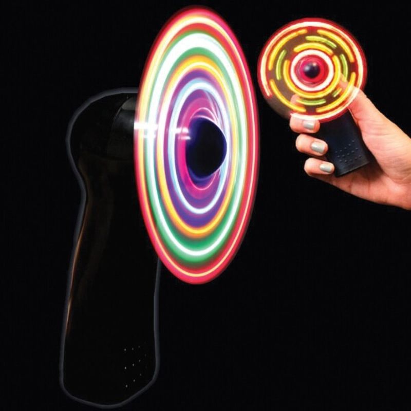 LED Light Up Fan Sensory Toy