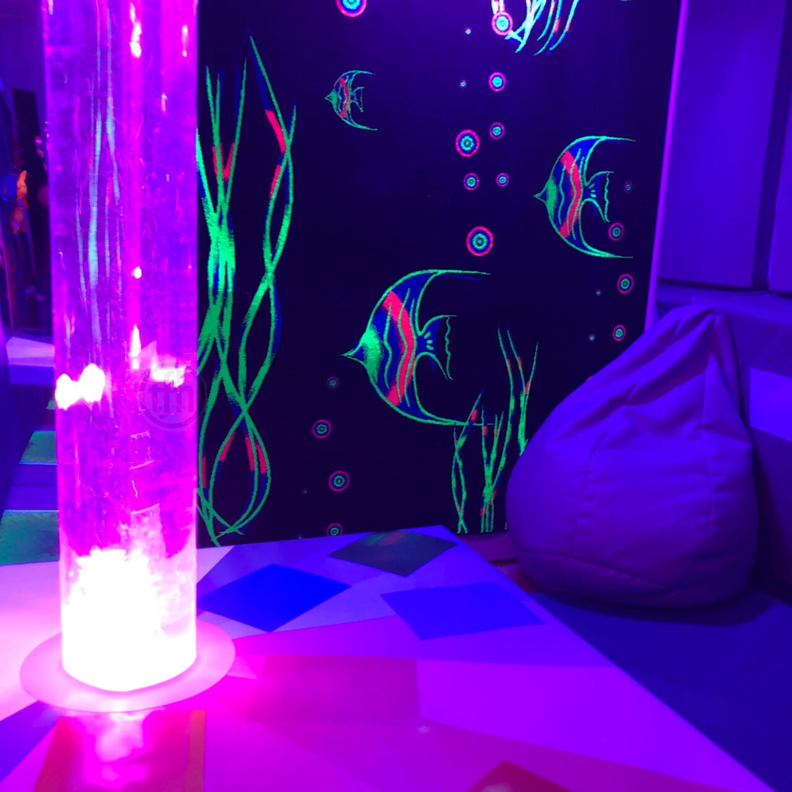 Glow Fish Aquarium Carpet
