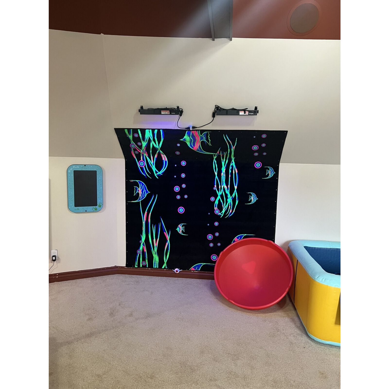 Glow Fish Aquarium Carpet