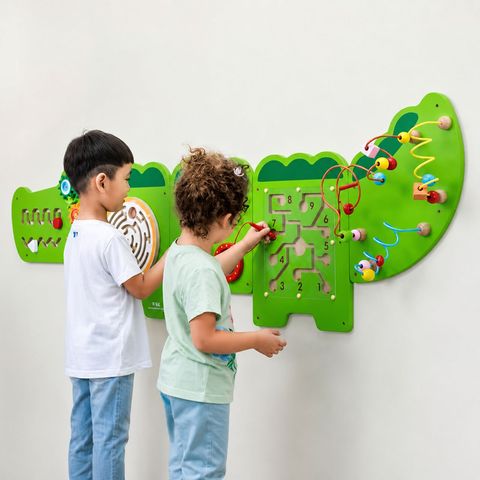 Crocodile Sensory Activity Wall Panel & Busy Board