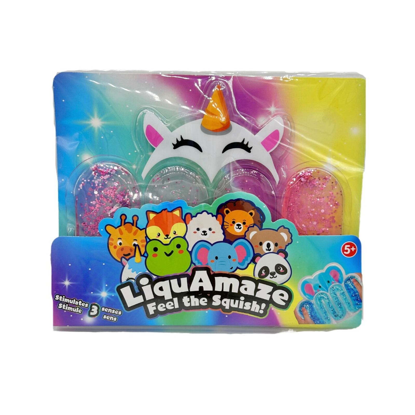 LiquAmaze Glitter Animals