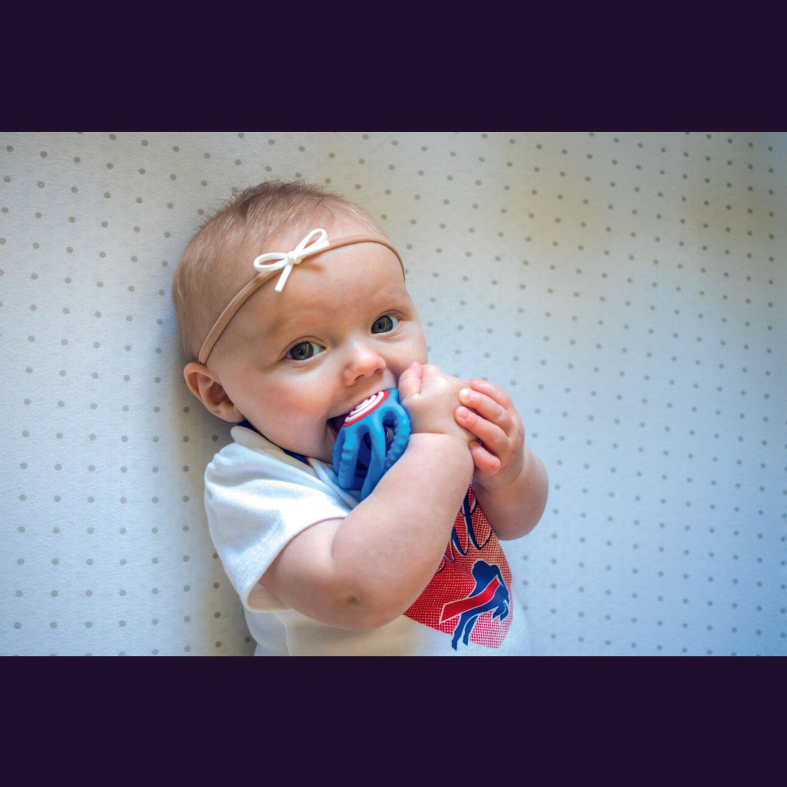 Hoptryckbar Kula - Röd